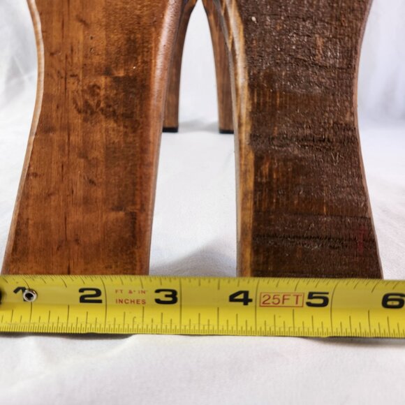 Handmade Christmas Wooden Reindeer "Let It Snow" Swag Easy Assemble Fast Ship - Picture 13 of 14